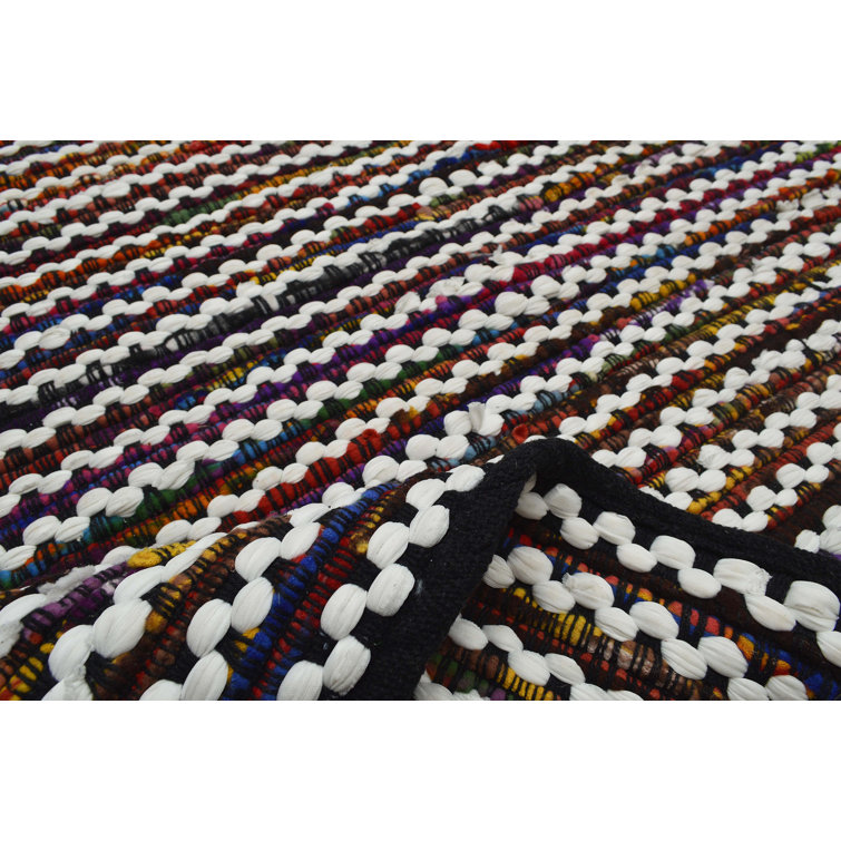 Bakero Calgary Handmade Kilim Cotton Pink/Orange/Blue Rug Wayfair.co.uk